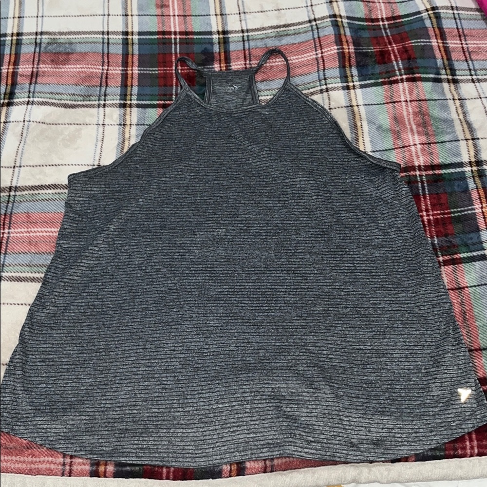 Women's Gray Sleeveless Athletic Old Navy Gray Top